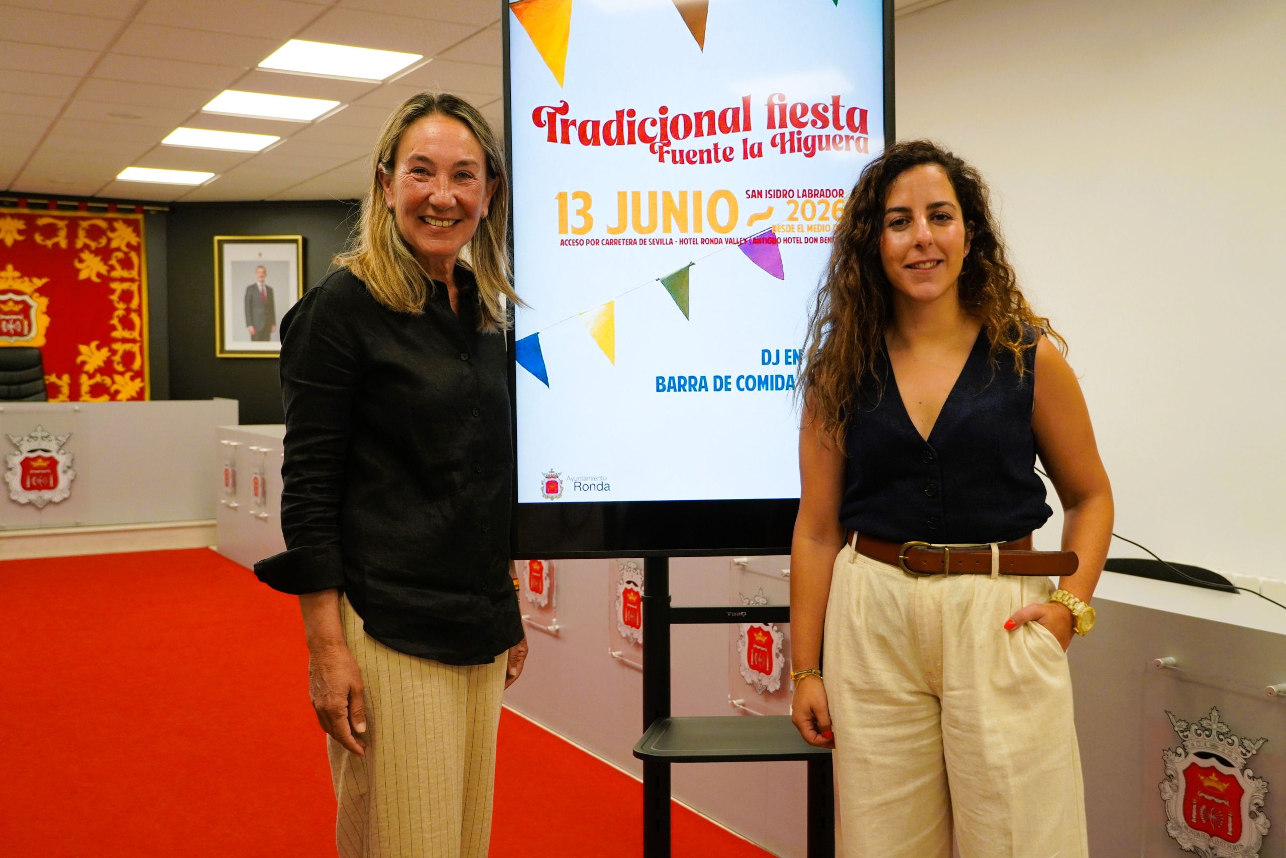Alicia López y Rocío Gordillo.