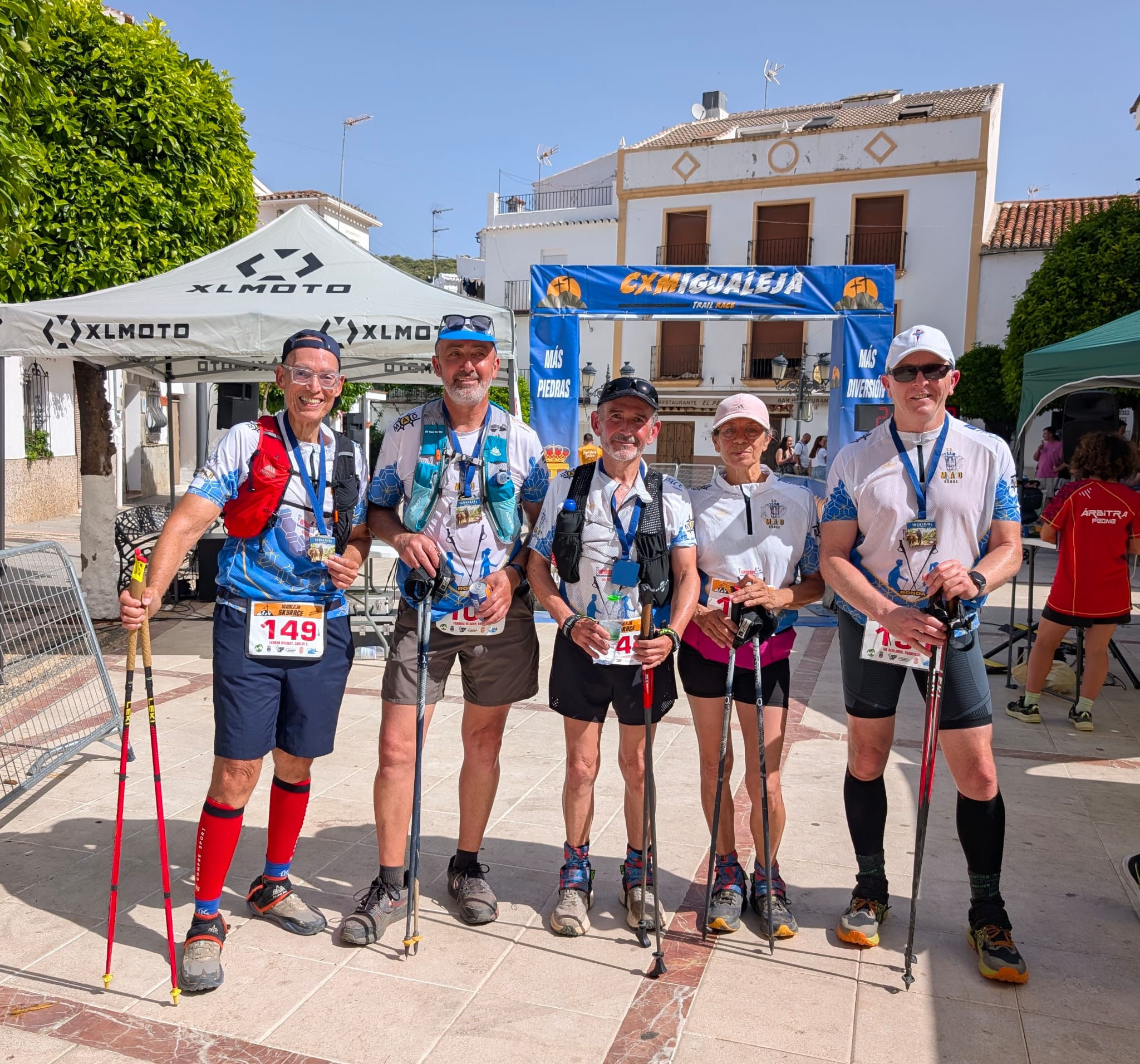 Partcipantes de Team MAD Ronda durante la competición. Foto: Carlos Lebrun Bougrat.