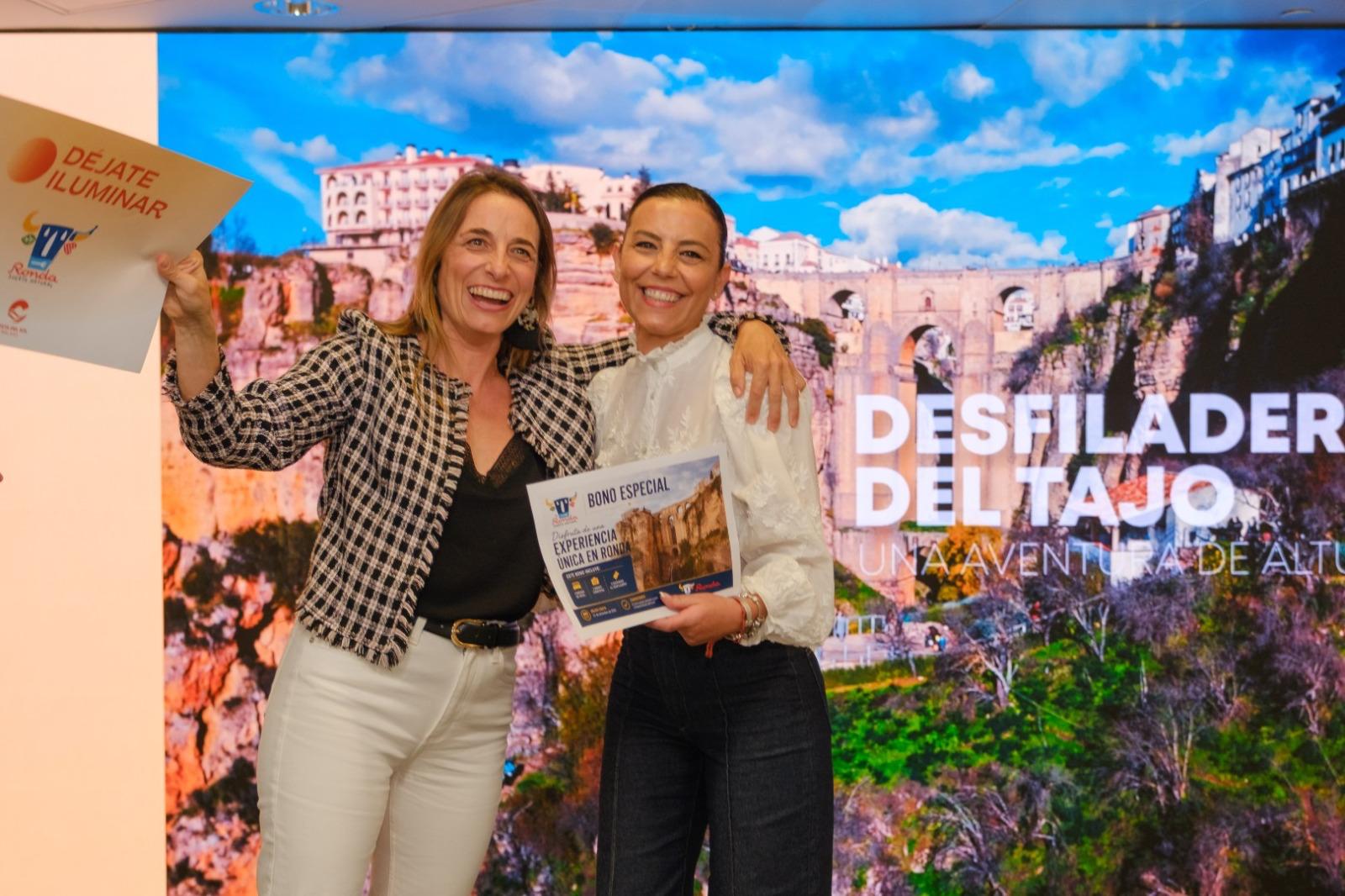 Un momento de la participación de los profesionales de Turismo de Ronda, S. A.