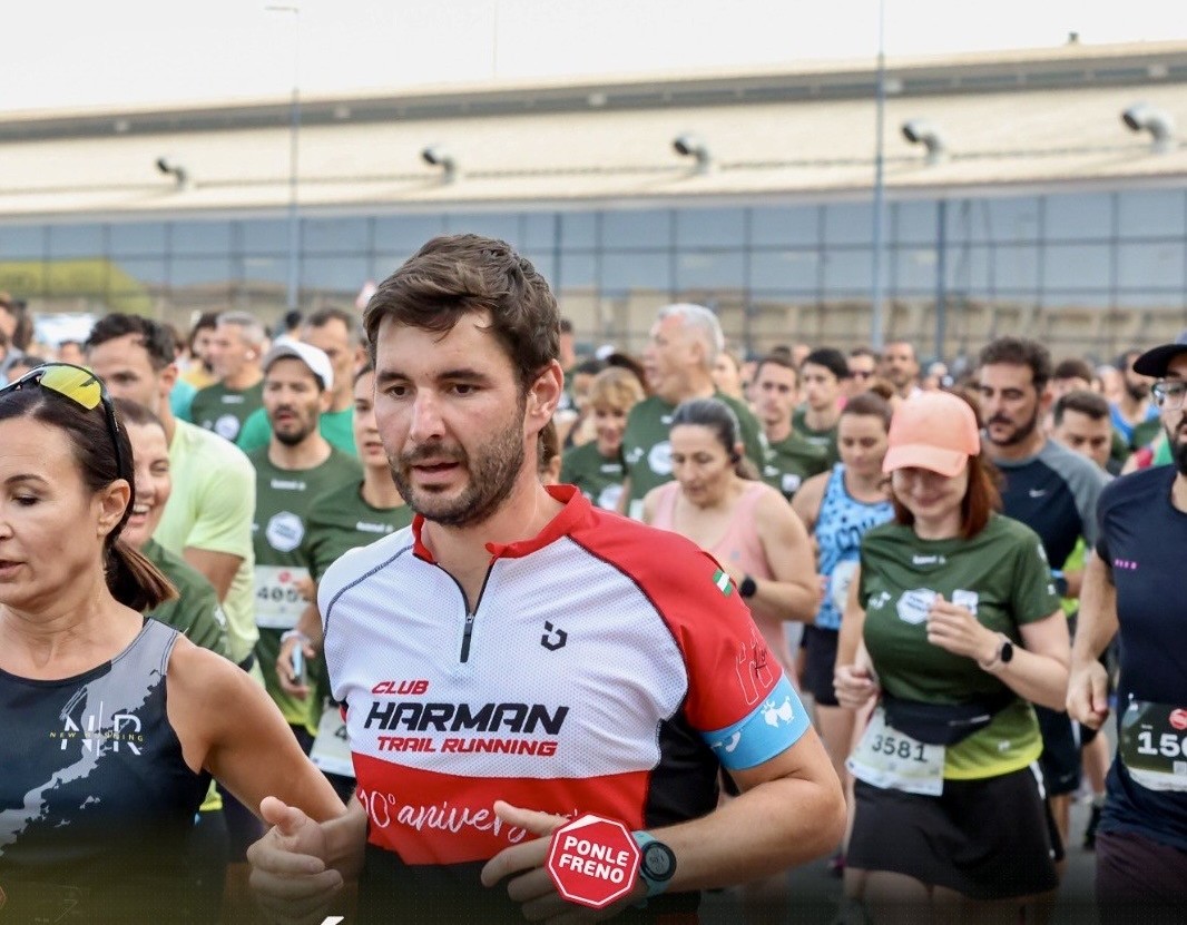 Inicio de la carrera Ponle Freno en Málaga.