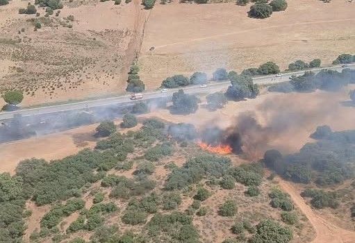 El fuego ha logrado ser estabilizado de forma rápida por el Infoca.