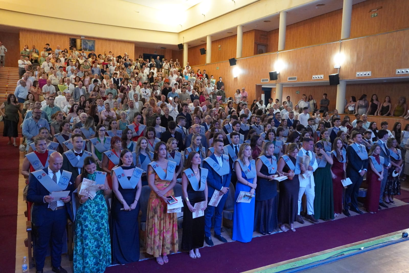 Alumnos graduados de Enfermería en Ronda.