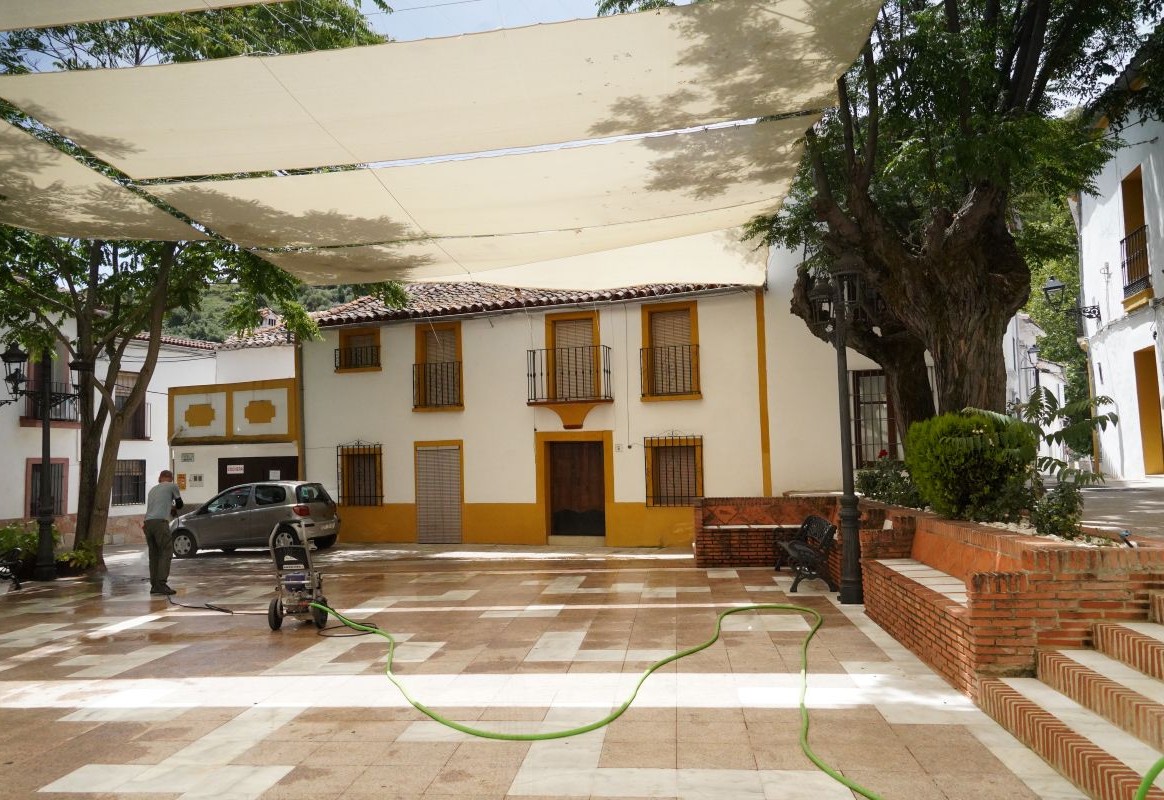Inmueble que será el nuevo centro cultural de Benadalid. Foto: José Antonio Gallardo Pérez.