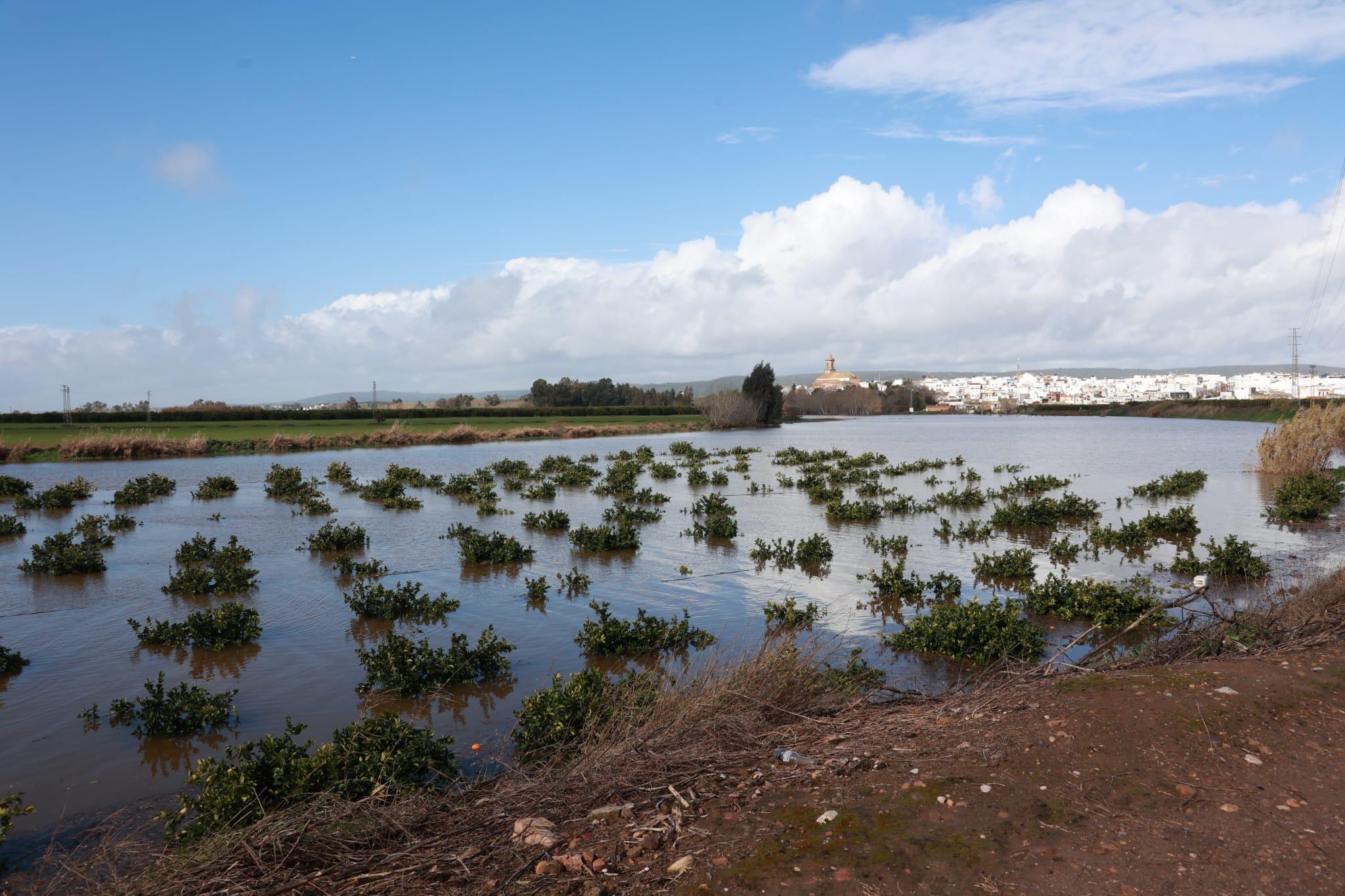 Inundaciones por el tren de borrascas.