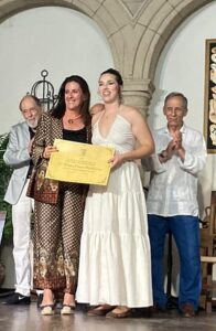 Mónica Franco Martín 2º premio Baile.