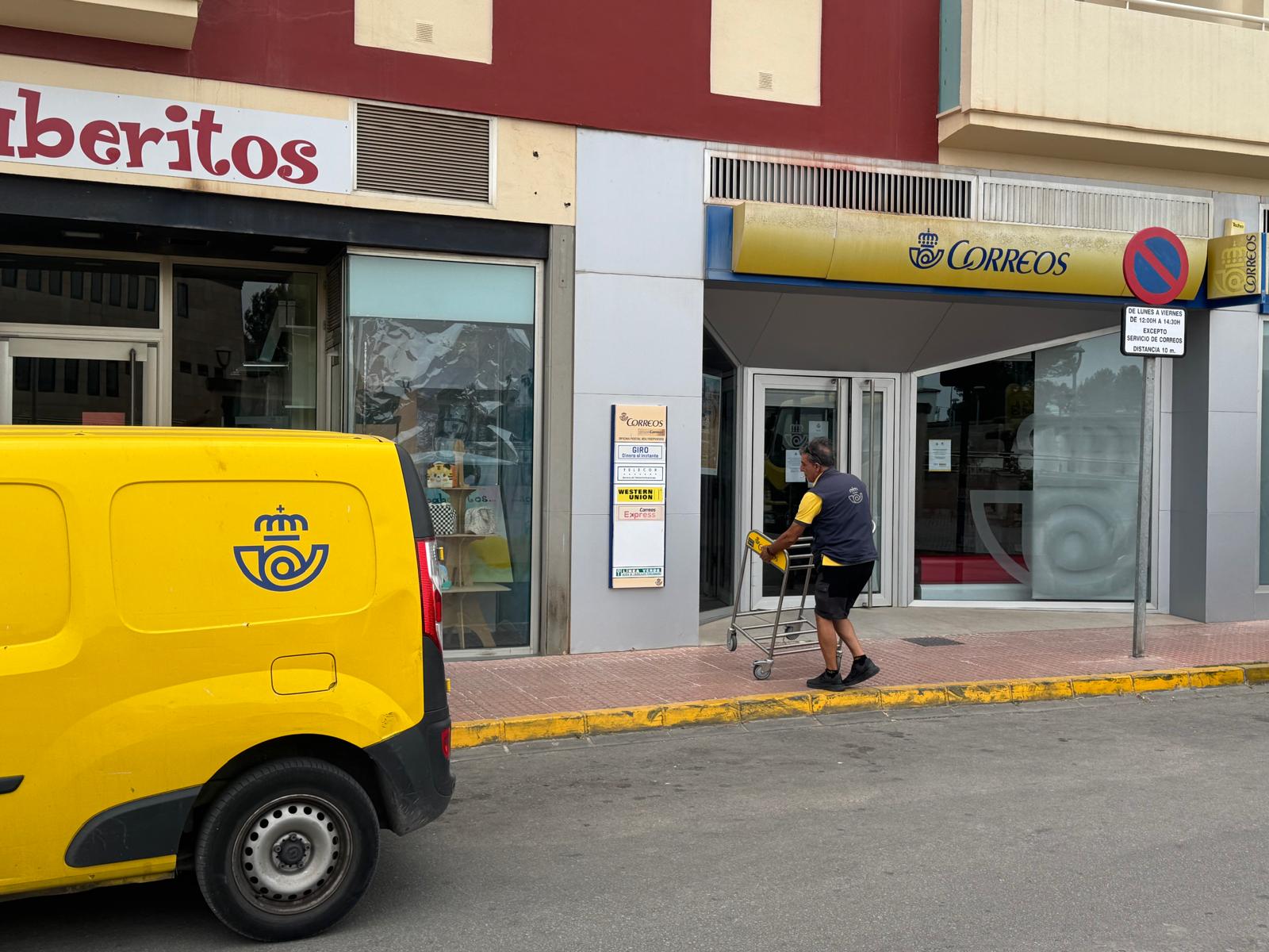 Oficina de Correos en la barriada UE-19.