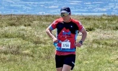 José Antonio Naranjo durante la carrera.