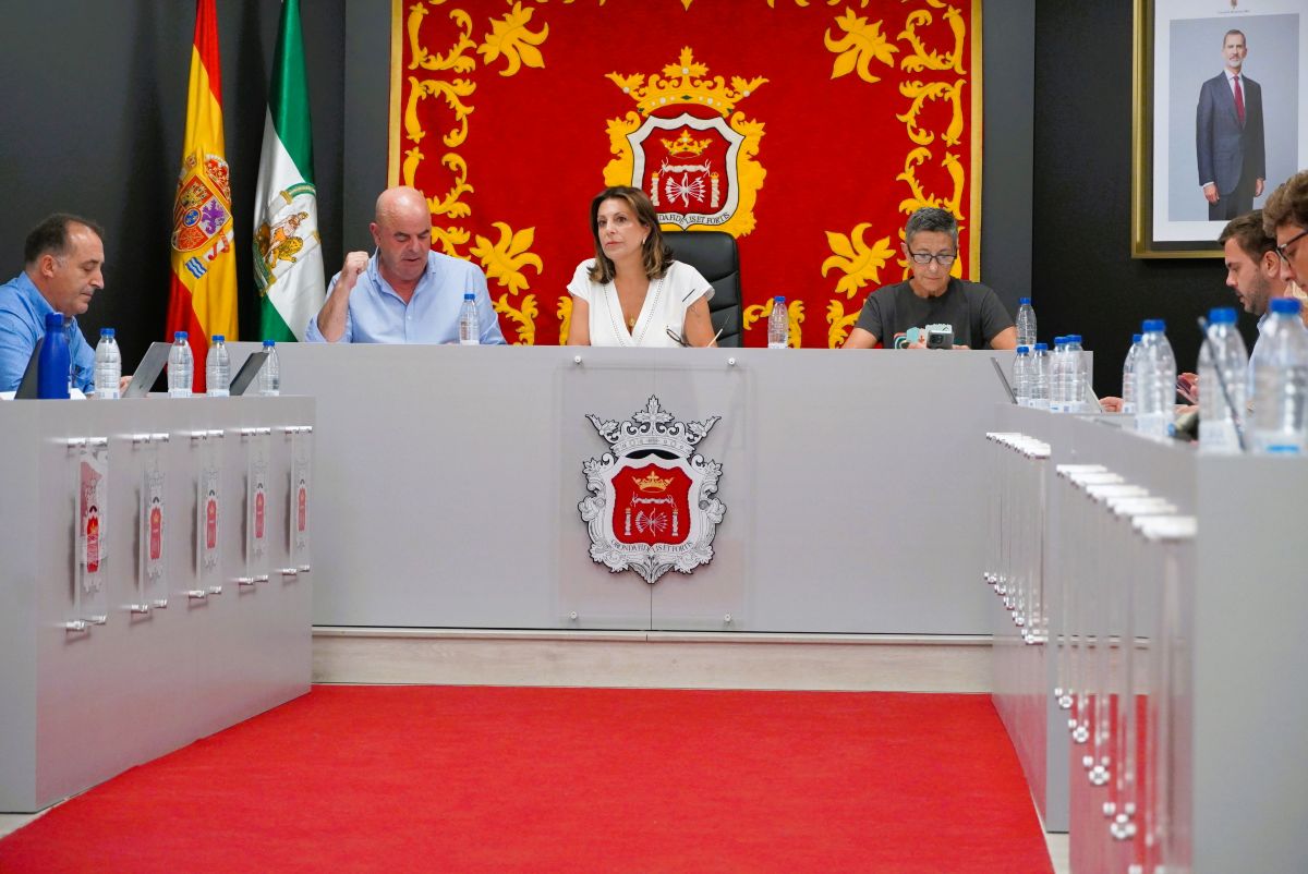 Un momento del pleno ordinario de agosto, celebrado este lunes.