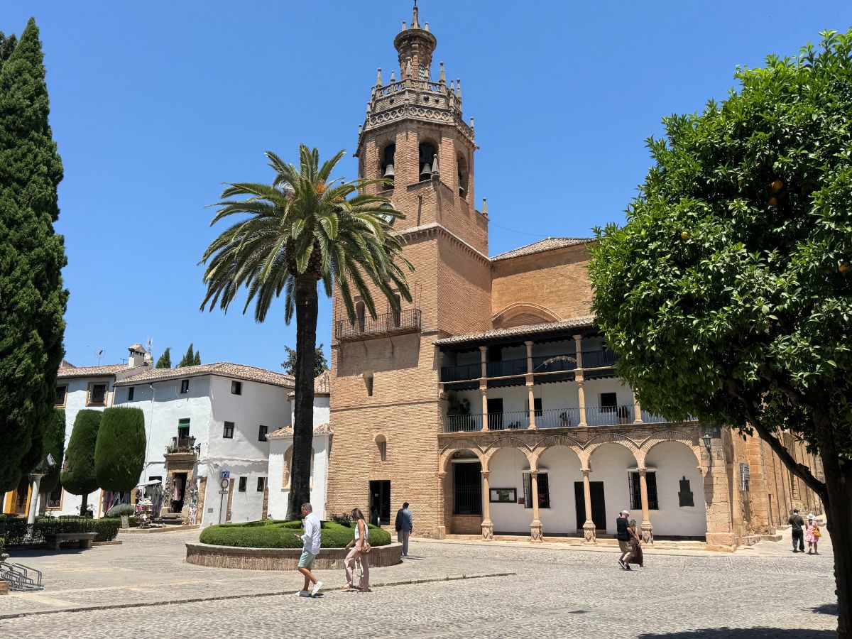 El campanario de la colegiata es uno de los espacios más desconocidos por los rondeños.