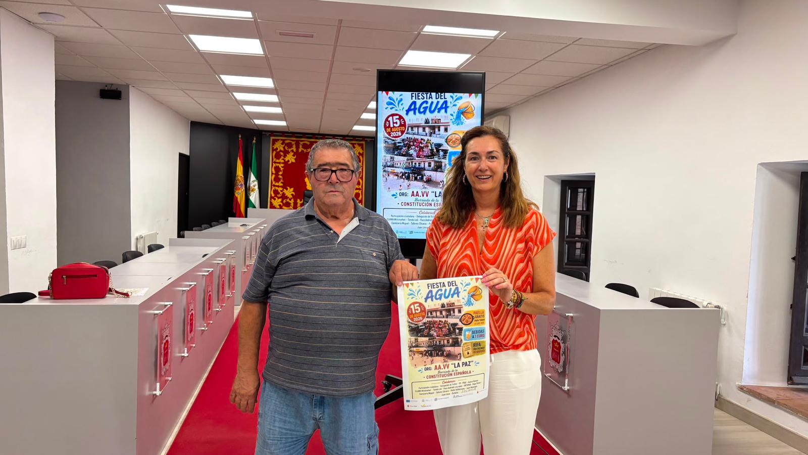 Presentación de la Fiesta del Agua en la Dehesa.