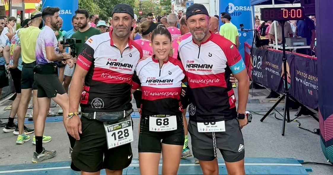 Corredores del Club Harman Trail Running momentos previos a la competición.