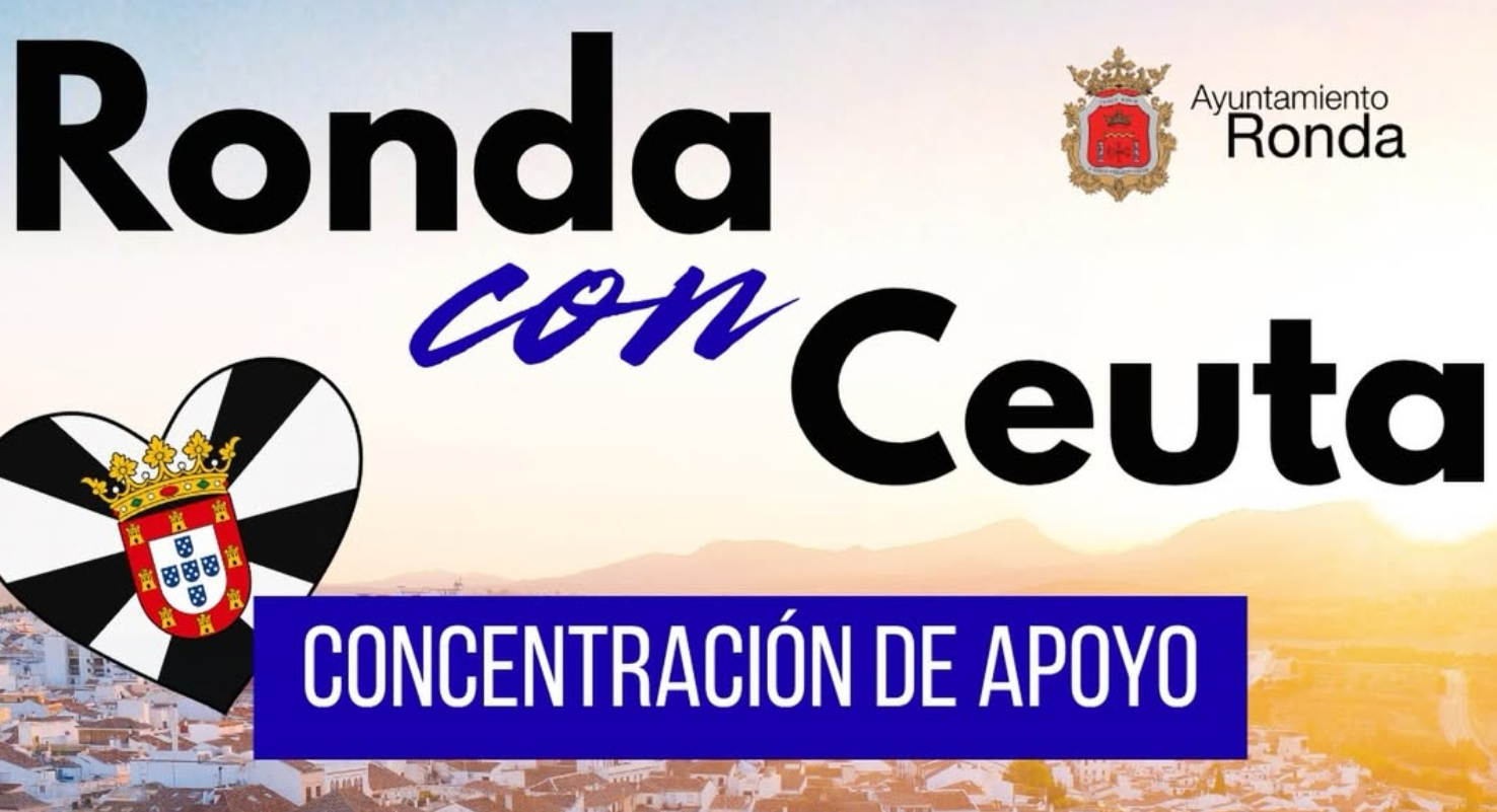 Cartel anunciador de la concentración.