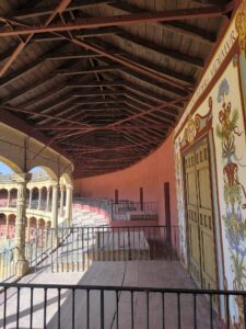 Gradería del tendido alto.