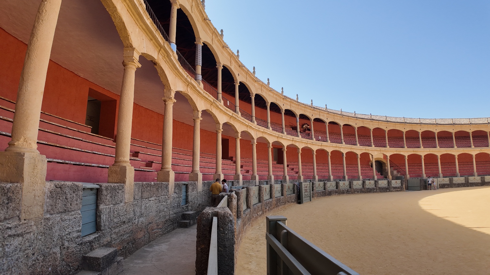Actual Plaza de Toros tras la reciente restauración.