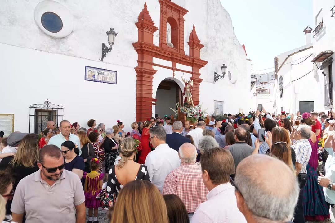Procesión de San Miguel. Foto: José Antonio Gallardo Pérez.