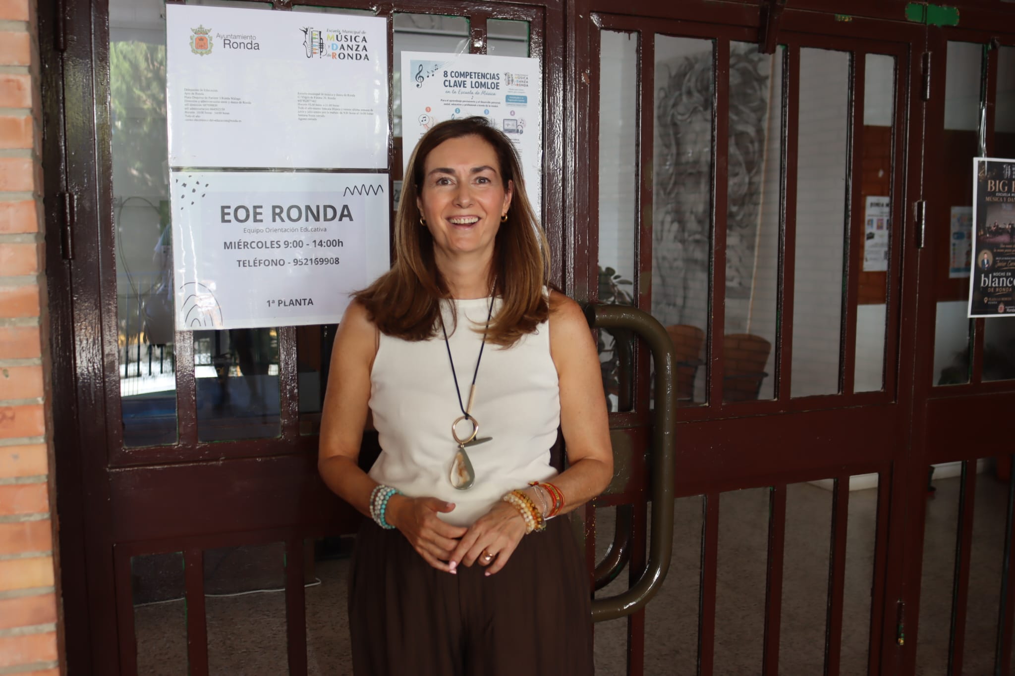 La delegada municipal de Educación, Cristina Durán.
