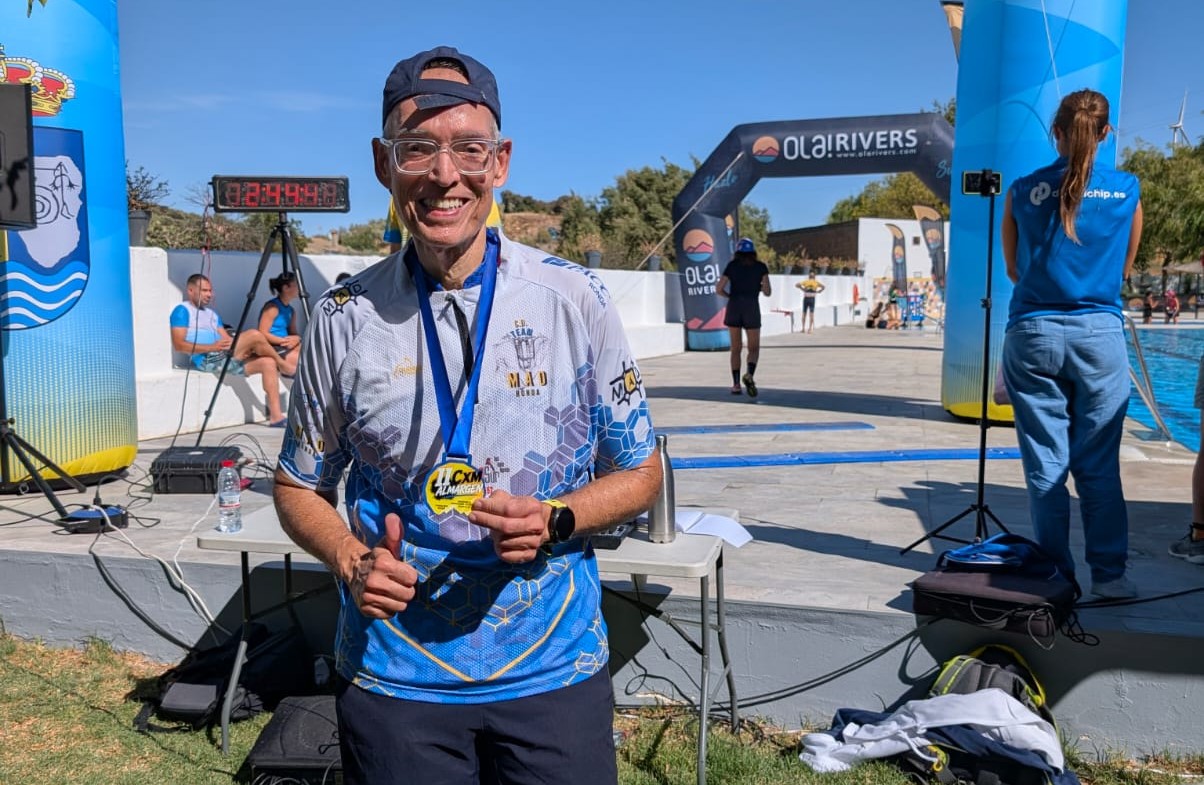 Uno de los corredores de Team MAD en la competición.