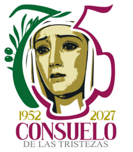 Logo del LXXV aniversario de María Santísima Consuelo de las Tristeza.