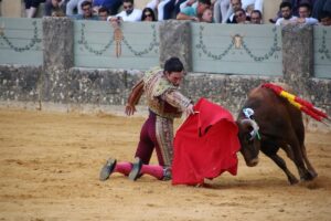 Jaime de Pedro en una de las faenas.