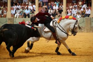 Diego Ventura en el ruedo.