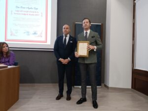 Javier Aguilar Cejas junto a Carlos Ramírez.