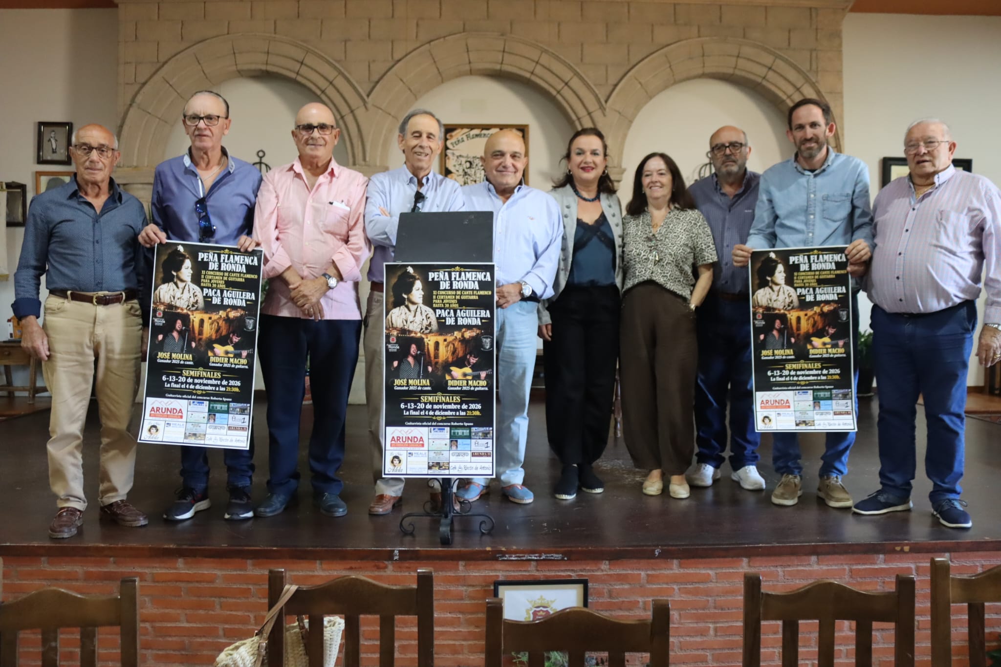 Presentación del concurso Paca Aguilera.
