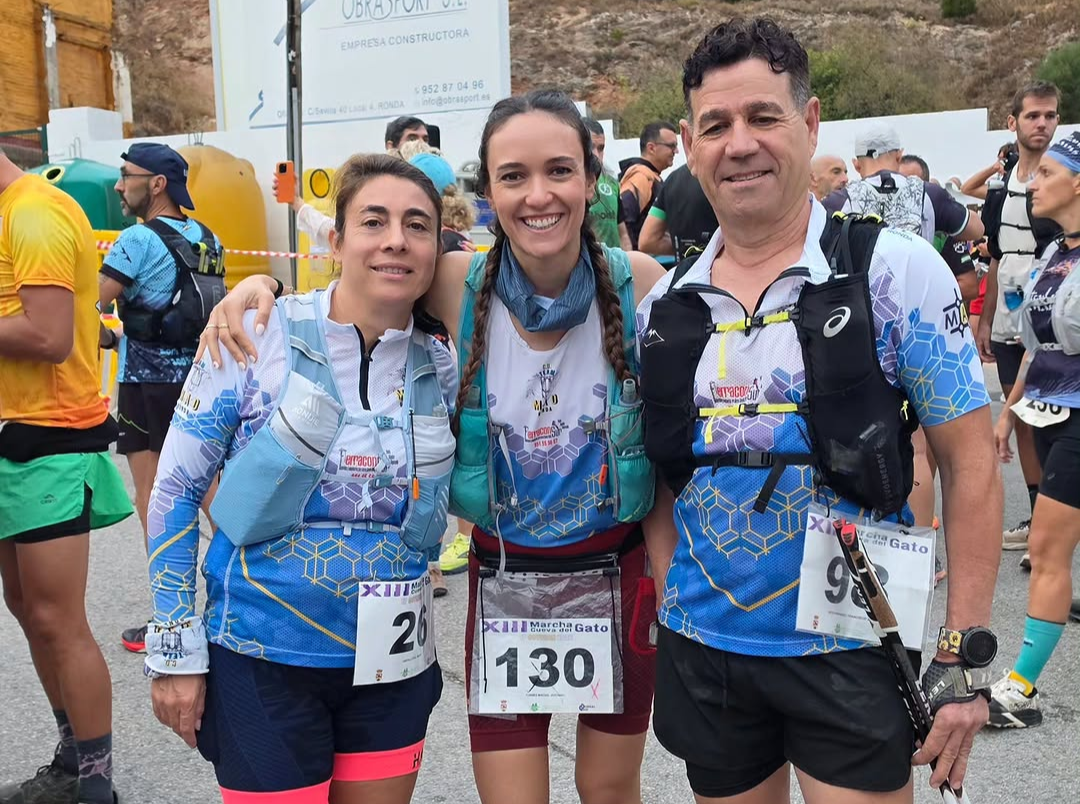 Corredores del Club Team MAD Ronda.