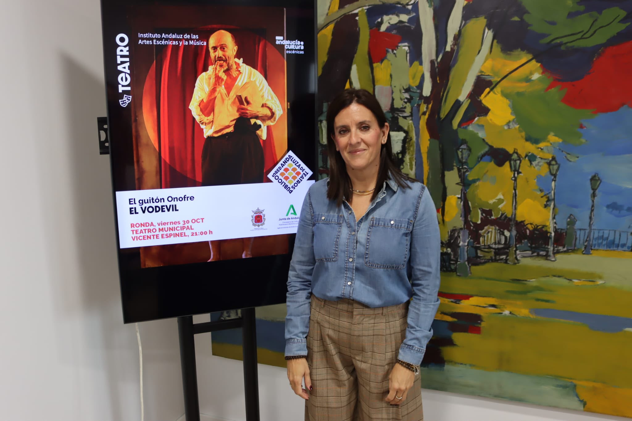 La concejala de Cultura, Rebeca Muñoz.