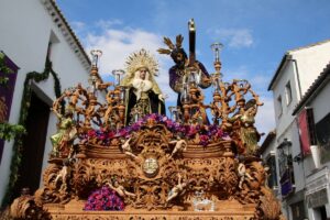 Los titulares de la hermandad.