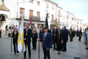 Representación de la Hermandad de la Pollinica,.