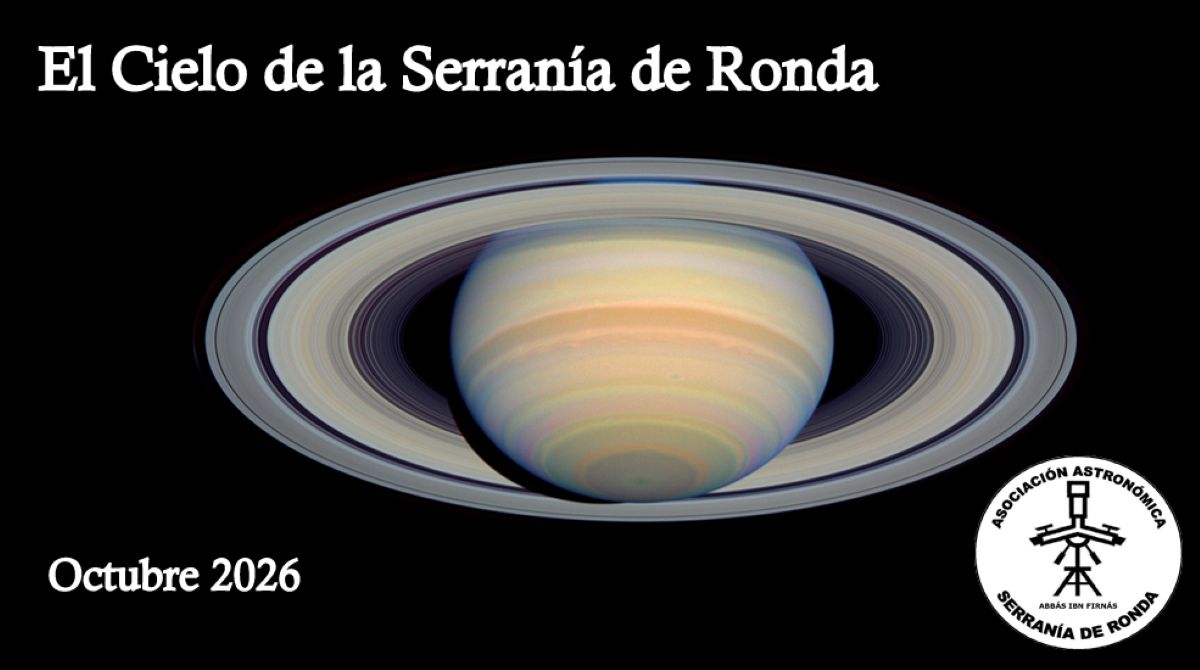 Portada del cielo de Octubre de 2026. Foto: NASA, ESA y E. Karkoschka.