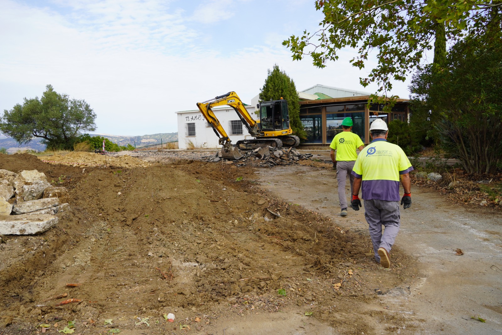 Inicio de las obras de la nueva piscina municipal en El Predicatorio.